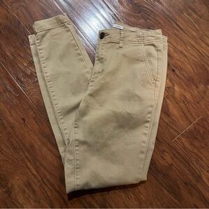 a.n.a Women's Tan Skinny Pants